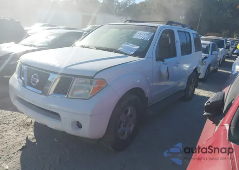 2007 Nissan Pathfinder Se из США, поврежденный, VIN 5N1AR18U47C642572